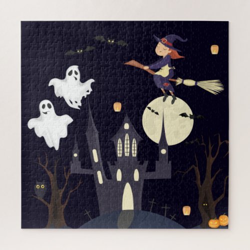 Cute Halloween Puzzle for Kids