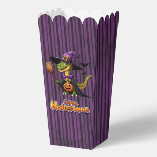 Cute Halloween Raptor/Dinosaur Witch Favor Boxes