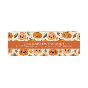 Cute Halloween Return Address Labels