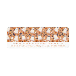 Cute Halloween Return Address Labels