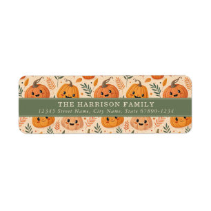 Cute Halloween Return Address Labels