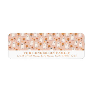 Cute Halloween Return Address Labels