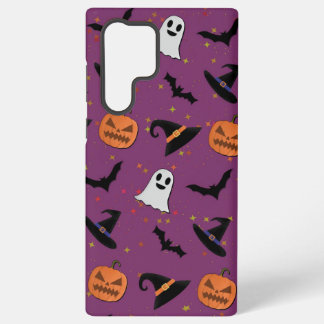 Cute Halloween Seamless Pattern Samsung Galaxy S22 Ultra Case