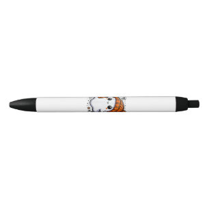 Cute Halloween Shirt for Women Halloween Ghost Cof Pen