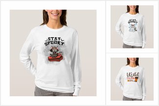 Cute Halloween shirts - Long sleeve t-shirts