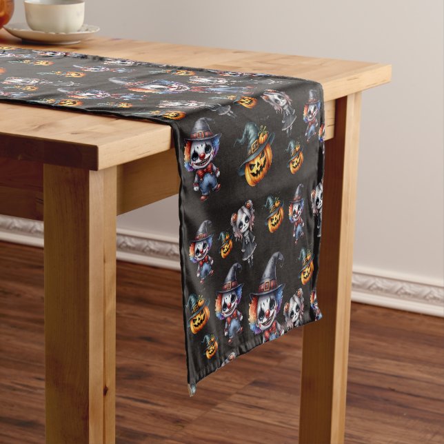 Cute Halloween Short Table Runner (In Situ)