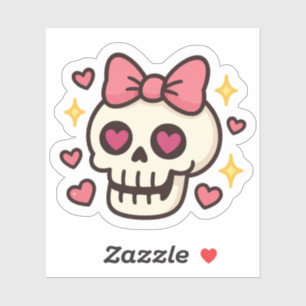 Cute Halloween Skull sticker