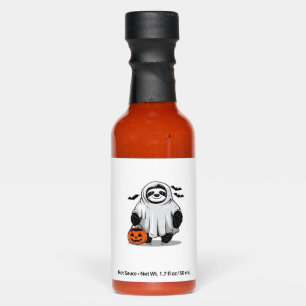 Cute Halloween Sloth T-Shirt Adorable and Spooky D Hot Sauces