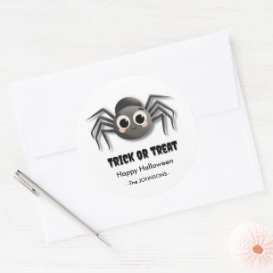 Cute Halloween Spider Sticker – Trick or Treat