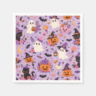 Cute Halloween Square napkin