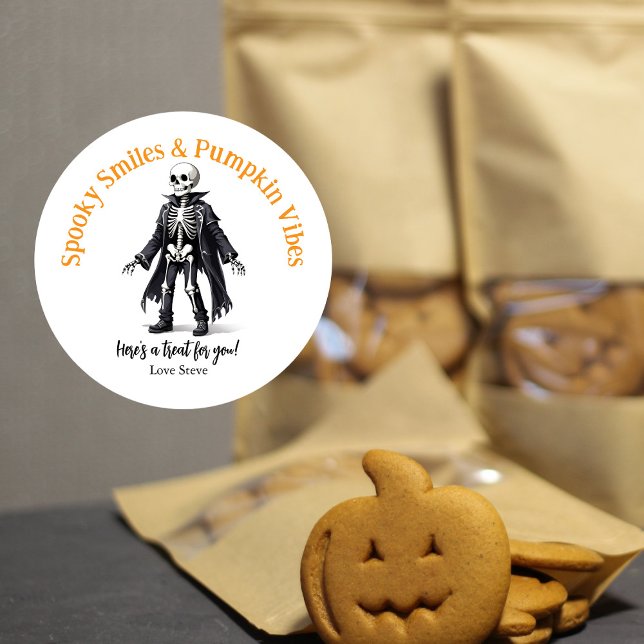 Cute Halloween Sticker – Pumpkin Season & Spooky  (Creator Uploaded)