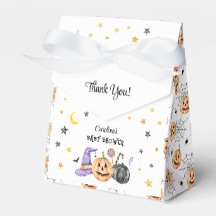 Cute Halloween Thank You Favor Boxes