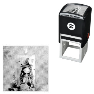 Cute Halloween Theme Self-inking Stamp