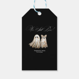 Cute Halloween-Themed Wedding Anniversary Gift Tags