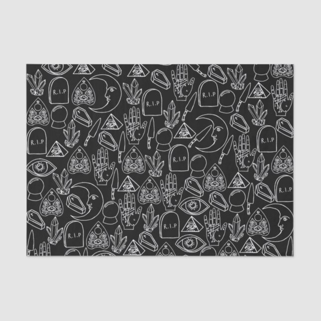 Cute Halloween Tissue Paper (Front)