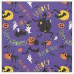 Cute Halloween Toss print Fabric