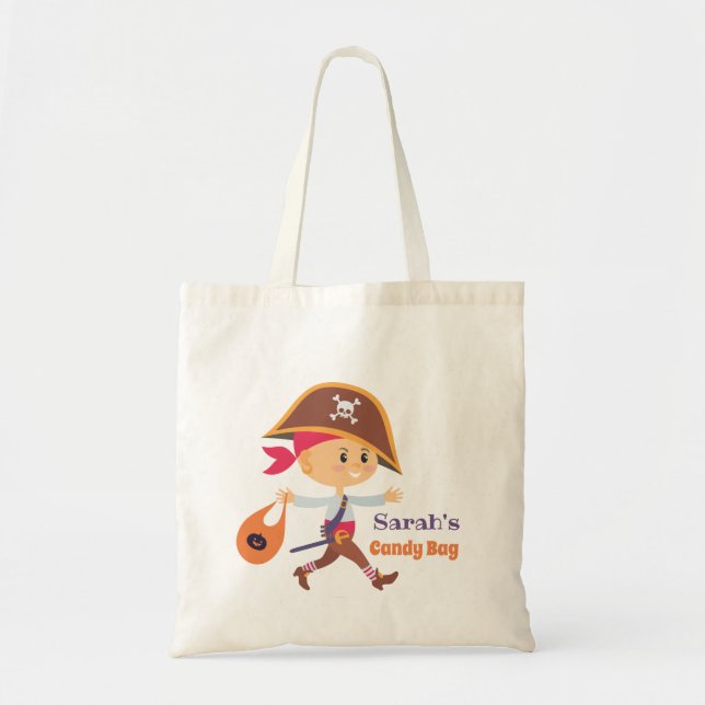 Cute Halloween Tote Bag for Her (Front)