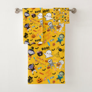 Cute Halloween Towel set