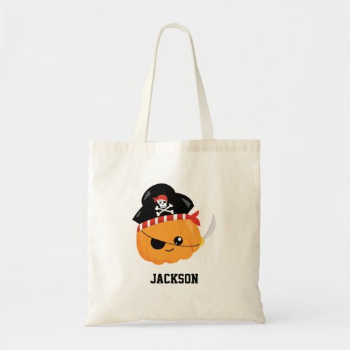 Cute Halloween Trick or Treat Candy Tote Bag