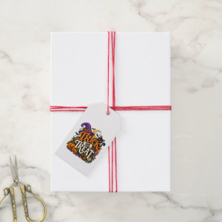 Cute Halloween Trick or Treat Gift Tags with Twine