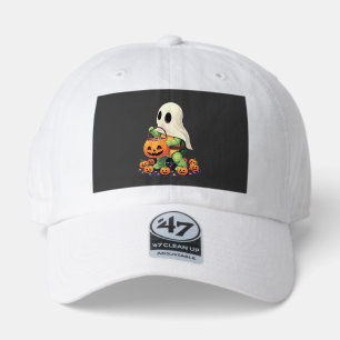 Cute Halloween Turtle Ghost with Candy (2) 47 Brand Hat