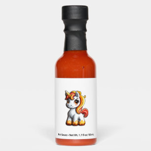 Cute Halloween Unicorn Candy Corn Horn Magical Hor Hot Sauces