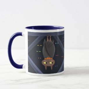 Cute Halloween Vampire Bat Mug