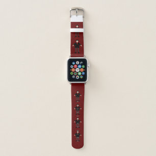 Cute Halloween Vampire Patterned Apple Watch Band