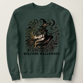 Cute Halloween "Welcome Halloween " Sweatshirt
