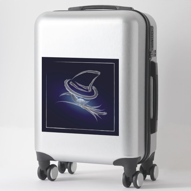 Cute Halloween witch 2 Sticker (Suitcase)