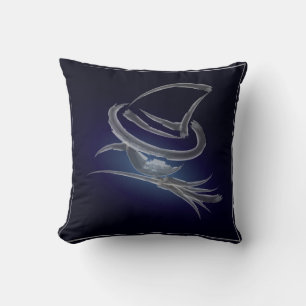 Cute Halloween witch 2 Throw Pillow