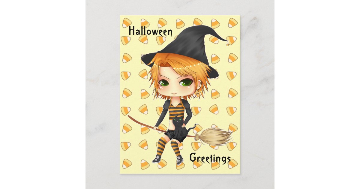 Cute Halloween Girl!  Halloween girl, Cute halloween, Cute chibi