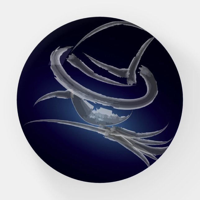 Cute Halloween witch Paperweight (Front)