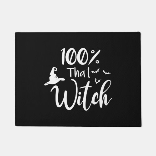 Cute Halloween Witch Shirts For Women 100 That Wit Doormat