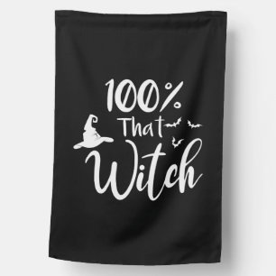 Cute Halloween Witch Shirts For Women 100 That Wit House Flag