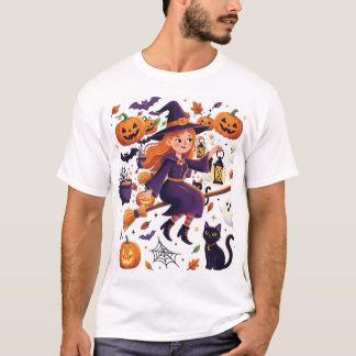 Cute Halloween Witch T-Shirt