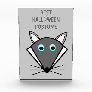 Cute Halloween Wolf Custom Award