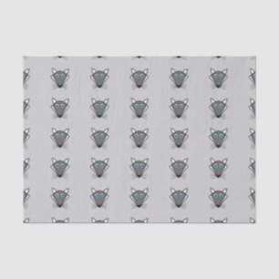 Cute Halloween Wolf Tissue Paper