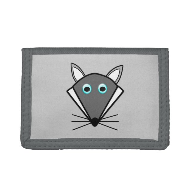 Cute Halloween Wolf Wallet (Front)