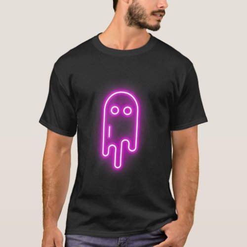 Cute Halloween women spooky season ghost funny Tan T_Shirt