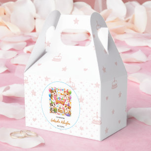 Cute Hamster Birthday Party Kids Hamster Favor Boxes