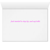 Cute Hamster Cards (Inside Horizontal (Bottom))
