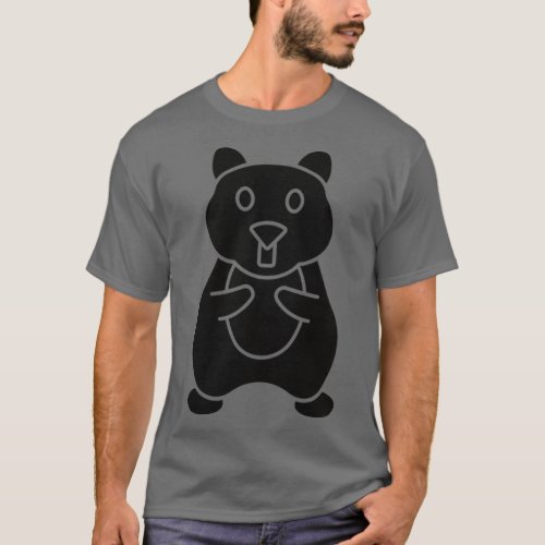 cute hamster classic  T_Shirt