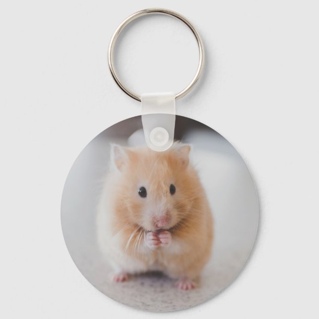 Cute hamster keychain (Front)