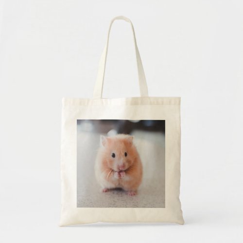 Cute Hamster Love Animals Tote Bag