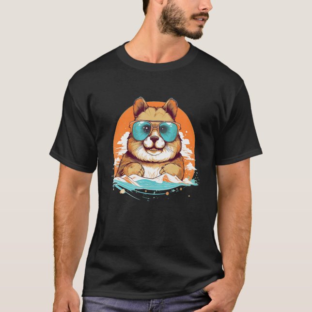 Cute Hamster Men Women Kids 1 T-Shirt (Front)