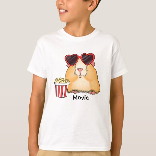 Cute hamster Movie fan Hamster lover T_Shirt