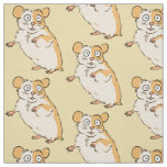 Cute Hamster Pattern Fabric