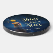 Cute Hamster with text Shine like a Star Wireless Charger (Front 2)