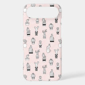 Cute Hand Drawn Cactus Pattern Case-Mate Samsung Galaxy Case (Back)